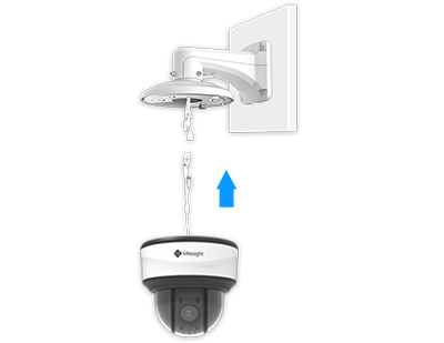A77 Wall Mount and Mini PTZ Dome Camera